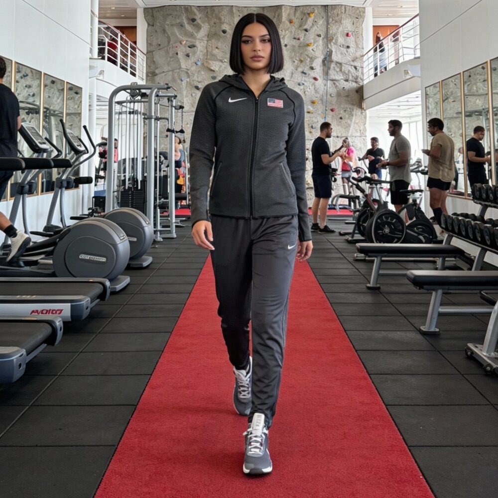 Nike Pro‎ Elite Team USA Unisex Woven Tech Jacket Grey CT4038-001 M-S/W-M